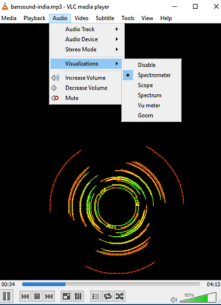 music visualizer program windows 10
